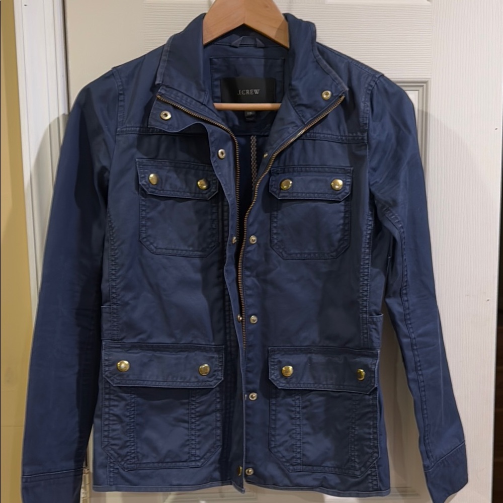 J.Crew Blue Utility Jacket
